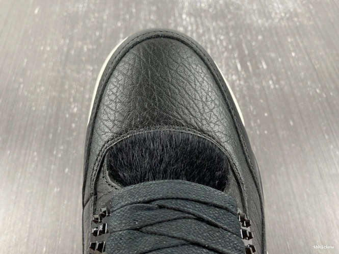Reps TBkick Black 4 Pony 819139-010 Jordan Retro Hair 0629